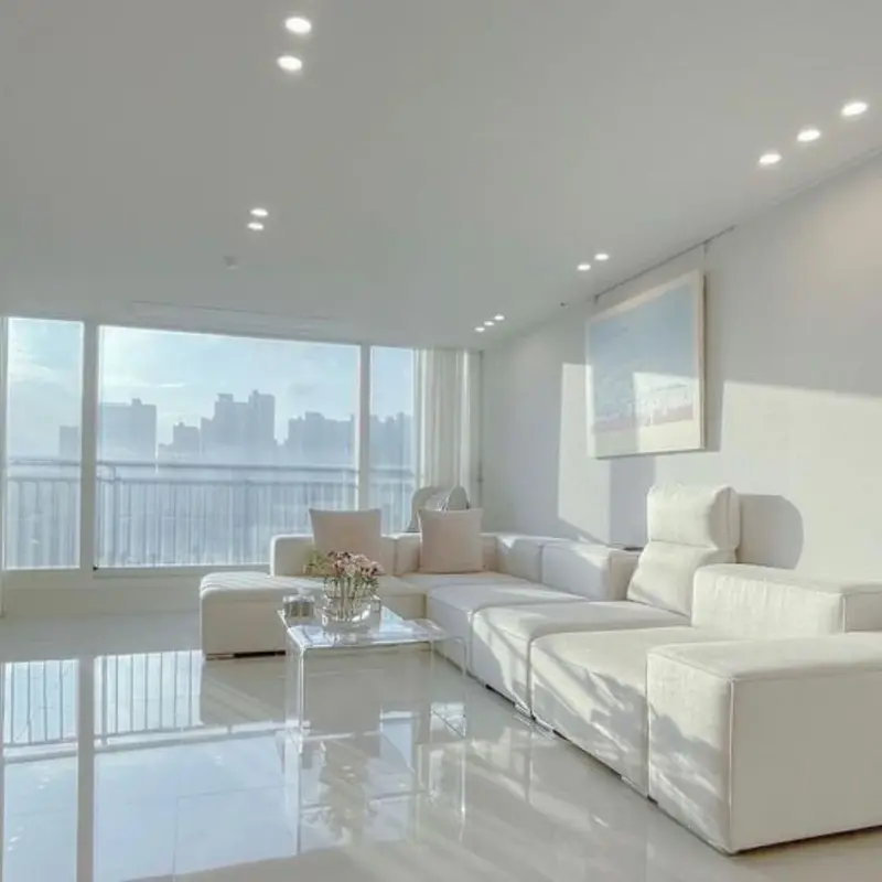 Vietnam White Marble Living Room